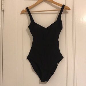 Classic Black Sweetheart One Piece by Summersalt- “The Seascape”
